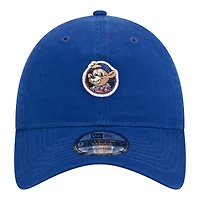Casquette ajustable New Era Royal Chicago Cubs Mascot 9TWENTY pour homme