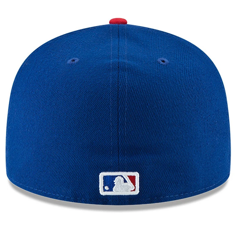 Casquette ajustée 59FIFTY New Era Royal Chicago Cubs 2024 MLB Hall of Fame pour homme