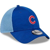 Casquette flexible Neo 39THIRTY Royal Chicago Cubs New Era pour hommes