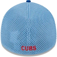 Casquette flexible Neo 39THIRTY Royal Chicago Cubs New Era pour hommes