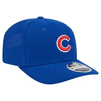 Casquette ajustable New Era Royal Chicago Cubs Performance 9SEVENTY pour homme