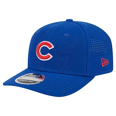 Casquette ajustable New Era Royal Chicago Cubs Performance 9SEVENTY pour homme
