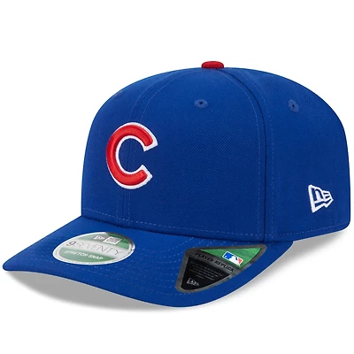 Casquette ajustable New Era Royal Chicago Cubs Player Replica 9SEVENTY pour homme