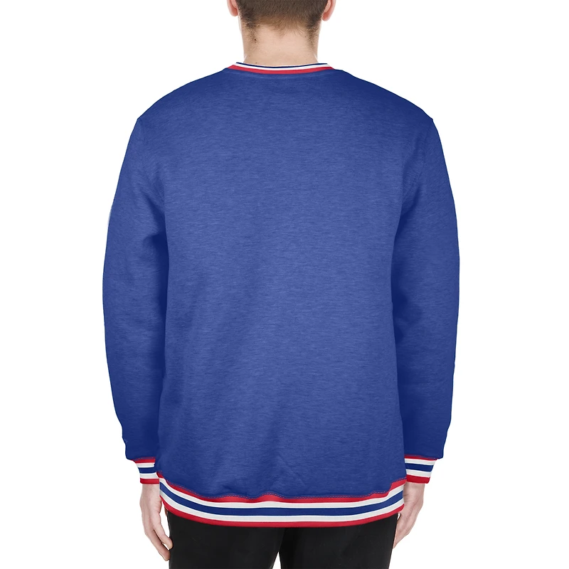 Sweat-shirt à capuche New Era Royal Chicago Cubs pour homme