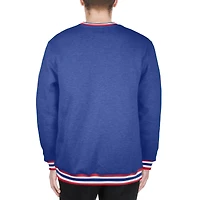 Sweat-shirt à capuche New Era Royal Chicago Cubs pour homme