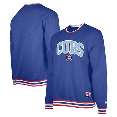 Sweat-shirt à capuche New Era Royal Chicago Cubs pour homme