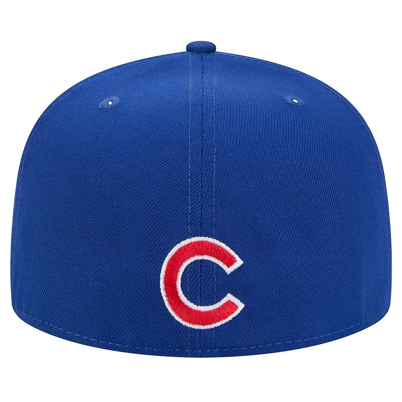 Men's New Era Royal Chicago Cubs Ransom 59FIFTY Fitted Hat