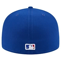Casquette ajustée 59FIFTY Royal Chicago Cubs State Stitch pour homme de New Era