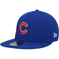 Casquette ajustée 59FIFTY des Cubs de Chicago Royal New Era pour homme