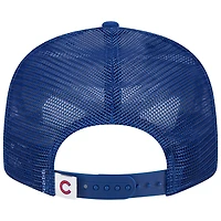 Casquette New Era Royal Chicago Cubs Team Color Trucker 9FIFTY Snapback pour homme