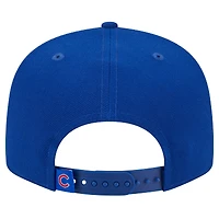 Casquette Snapback Team Shadow 9FIFTY Royal Chicago Cubs de New Era pour homme