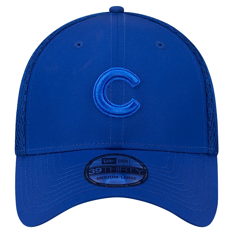 Men's New Era Royal Chicago Cubs Team Tone 39THIRTY Flex Hat
