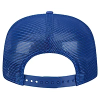 Casquette de golf à visière snapback en maille tonique Chicago Cubs Royal New Era pour homme