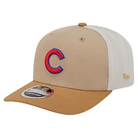 Casquette ajustable New Era Stone Chicago Cubs 9SEVENTY Trucker pour homme