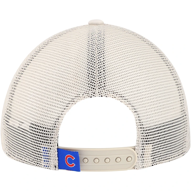 Casquette de camionneur réglable New Era Stone Chicago Cubs Game Day 9TWENTY pour hommes