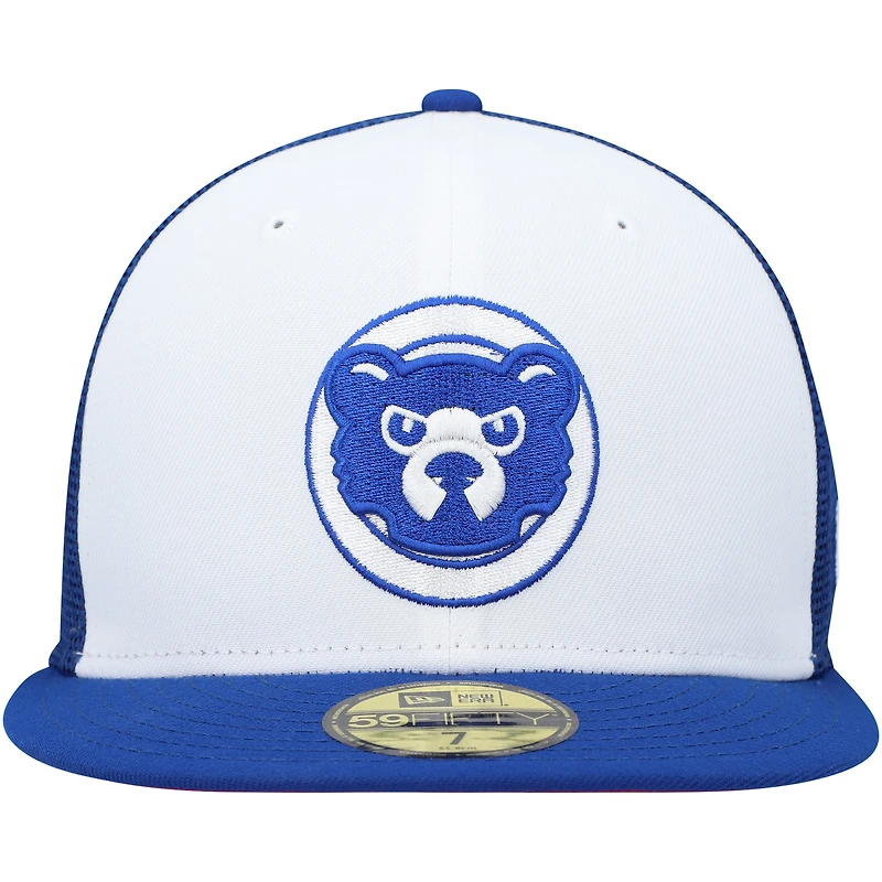 Casquette ajustée New Era Chicago Cubs 2023 On-Field Batting Practice 59FIFTY pour homme