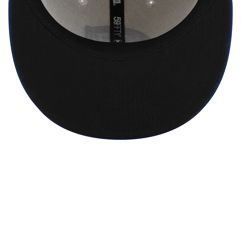Casquette ajustée 59FIFTY On-Field des Chicago Cubs, collection alternative authentique, blanche/bleue New Era pour homme