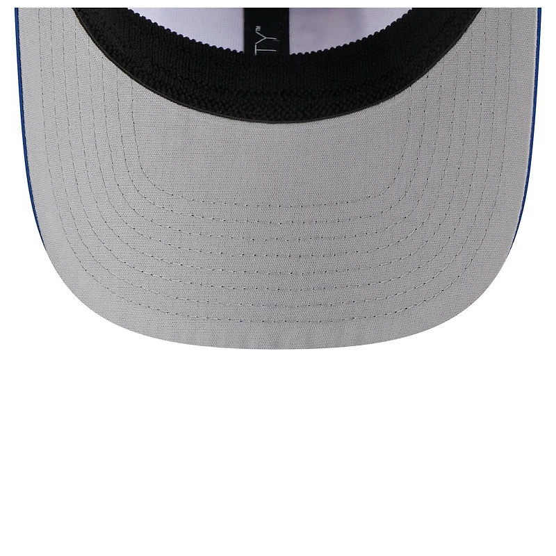 Casquette ajustable 9SEVENTY blanche/bleue New Era pour homme, Chicago Cubs Established Patch