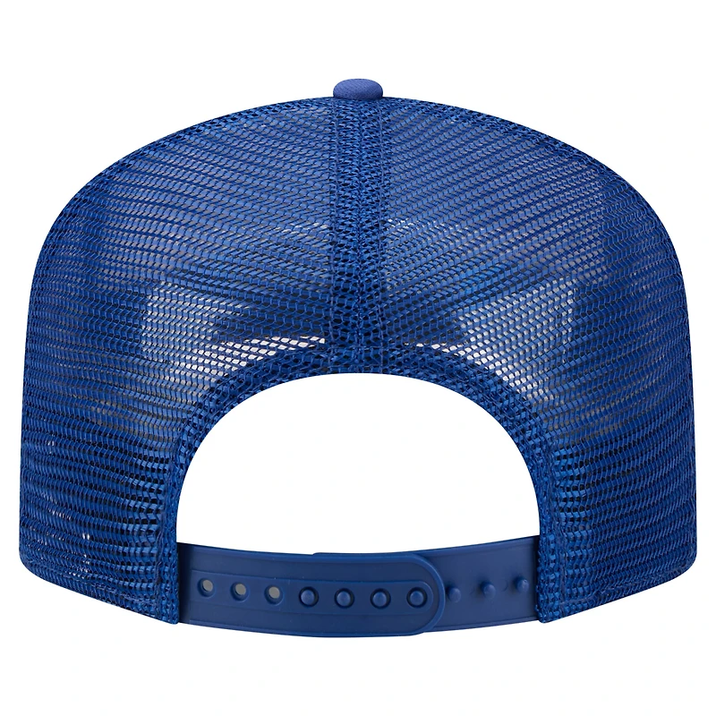 Casquette trucker ajustable New Era blanche/bleu roi Chicago Cubs Retro Cut 19TWENTY pour homme