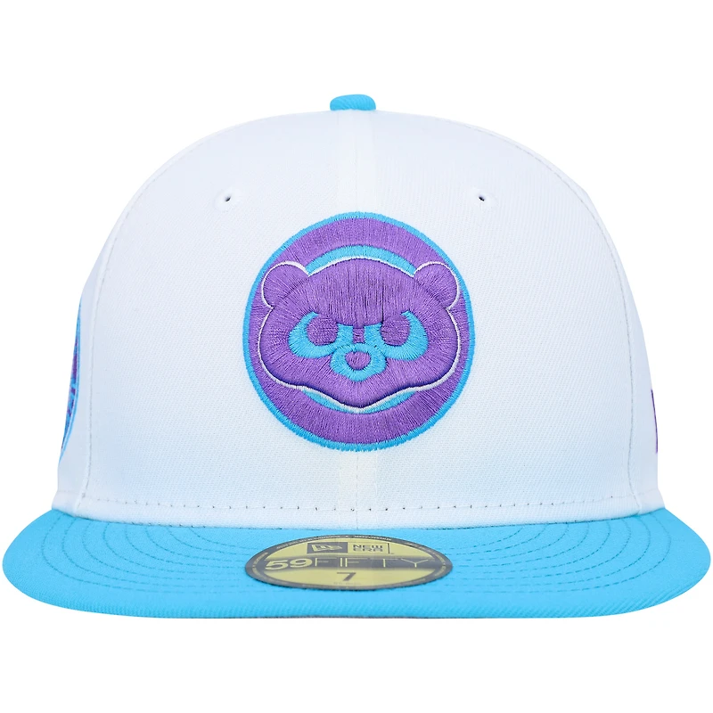 Casquette ajustée New Era Chicago Cubs 1947 MLB All-Star Game Vice 59FIFTY pour homme