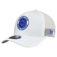 Men's New Era  White Chicago Cubs 2026 Spring Training Fan Pack 9SEVENTY Adjustable Trucker Hat