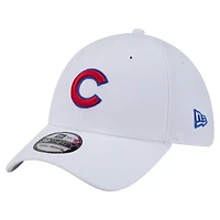 Men's New Era White Chicago Cubs 39THIRTY Flex Hat