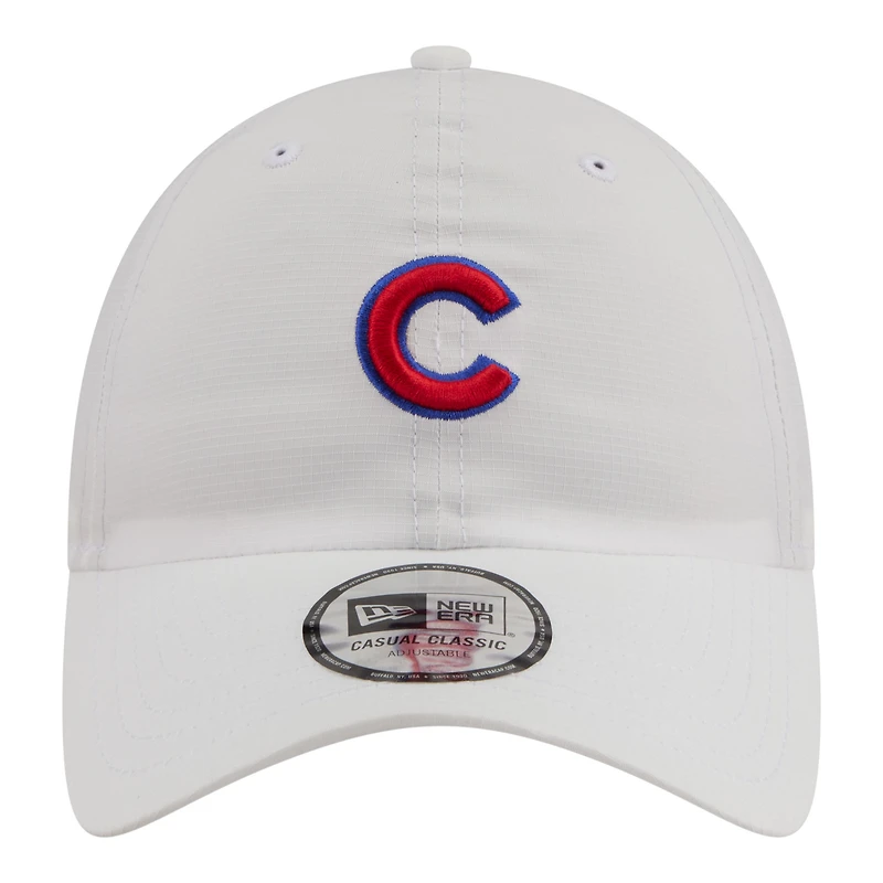 Men's New Era  White Chicago Cubs Ripstop Casual Classic Adjustable Hat