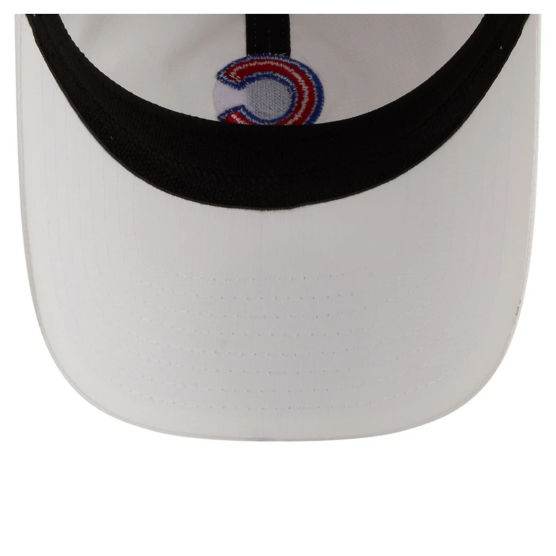 Men's New Era  White Chicago Cubs Ripstop Casual Classic Adjustable Hat