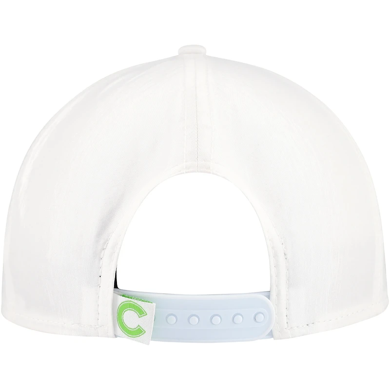 Casquette snapback Spring Spectrum Golfer New Era pour hommes, blanche