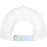 Men's New Era White Chicago Cubs Spring Spectrum Golfer Snapback Hat