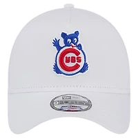 Casquette réglable blanche Chicago Cubs TC A-Frame 9FORTY New Era pour hommes