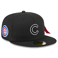Men's New Era x Alpha Industries  Black Chicago Cubs 59FIFTY Fitted Hat