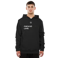 Sweat à capuche noir New Era x j-FROST pour homme des Chicago Cubs
