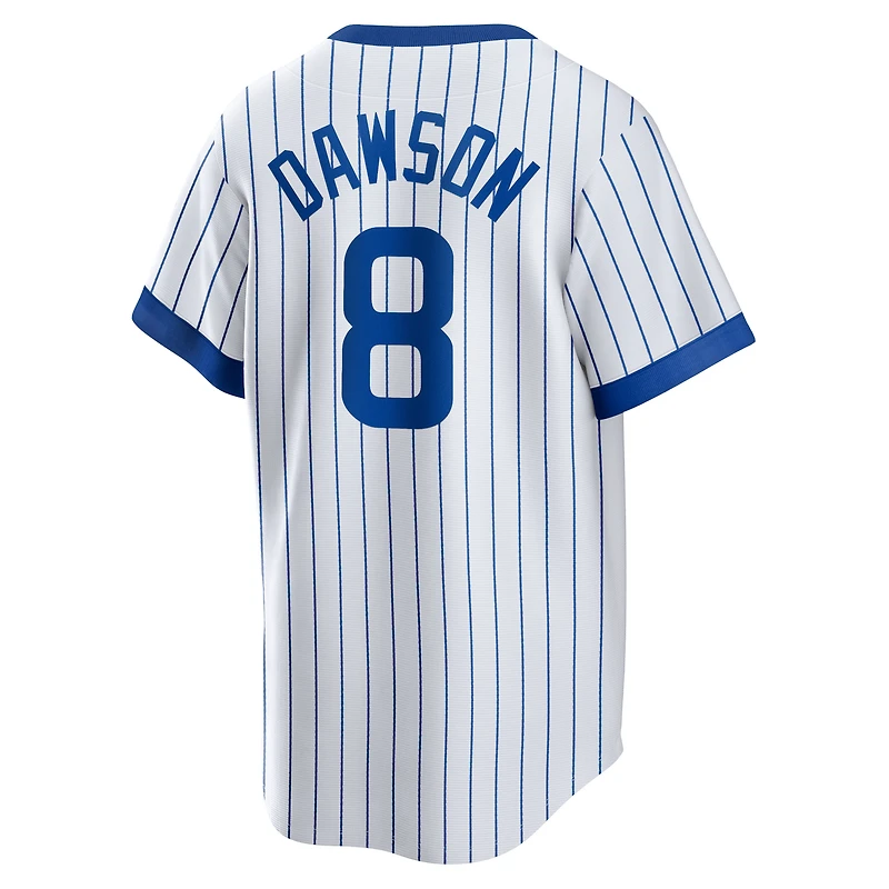 Maillot de joueur Nike Andre Dawson Chicago Cubs Home Cooperstown Collection Player pour homme - Blanc