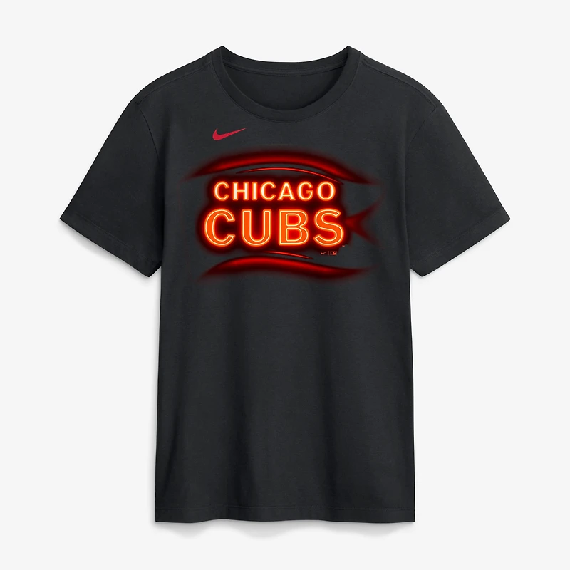 Men's Nike Black Chicago Cubs Local T-Shirt