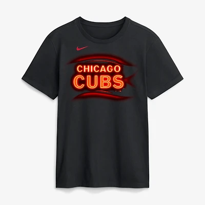 Men's Nike Black Chicago Cubs Local T-Shirt
