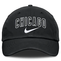 Men's Nike  Black Chicago Cubs Primetime Club Adjustable Hat