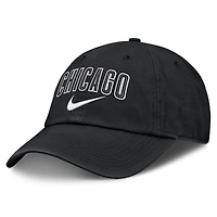 Men's Nike  Black Chicago Cubs Primetime Club Adjustable Hat