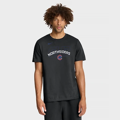 Men's Nike Black Chicago Cubs Primetime Fashion T-Shirt
