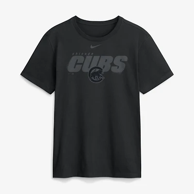 Men's Nike Black Chicago Cubs Tonal Club T-Shirt