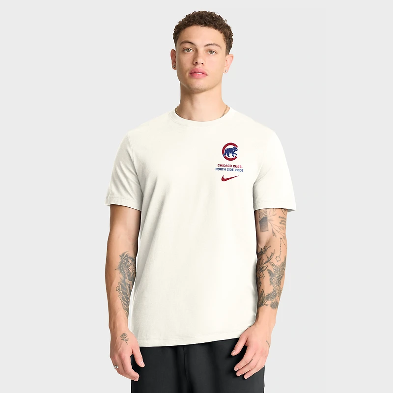 Men's Nike Cream Chicago Cubs Primetime Inning T-Shirt