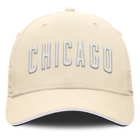 Casquette Nike Rise Performance Flex crème Chicago Cubs pour homme