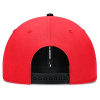 Men's Nike Crimson/Black Chicago Cubs Neon 90s Rise Adjustable Hat