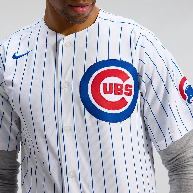Maillot de joueur Nike Dansby Swanson pour hommes, blanc, Chicago Cubs, domicile limité