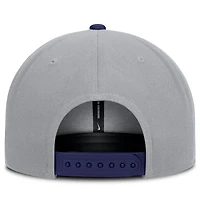 Men's Nike Gray/Royal Chicago Cubs Primetime Pro Dri-FIT Snapback Hat
