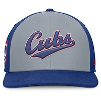Men's Nike Gray/Royal Chicago Cubs Pro Performance Snapback Hat