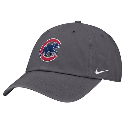 Men's Nike Gray Chicago Cubs Club Adjustable Hat
