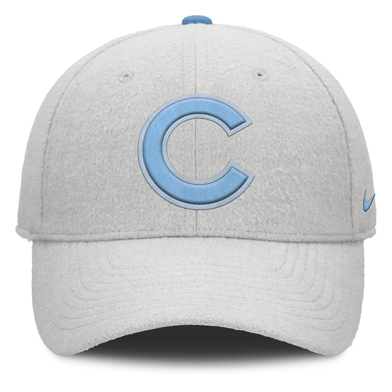Casquette ajustable Nike grise Chicago Cubs Club pour homme