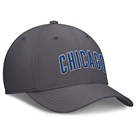 Casquette Nike Performance Flex Chicago Cubs grise pour homme