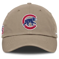 Casquette ajustable Nike kaki Chicago Cubs pour homme, célébrant le 250e anniversaire du club.